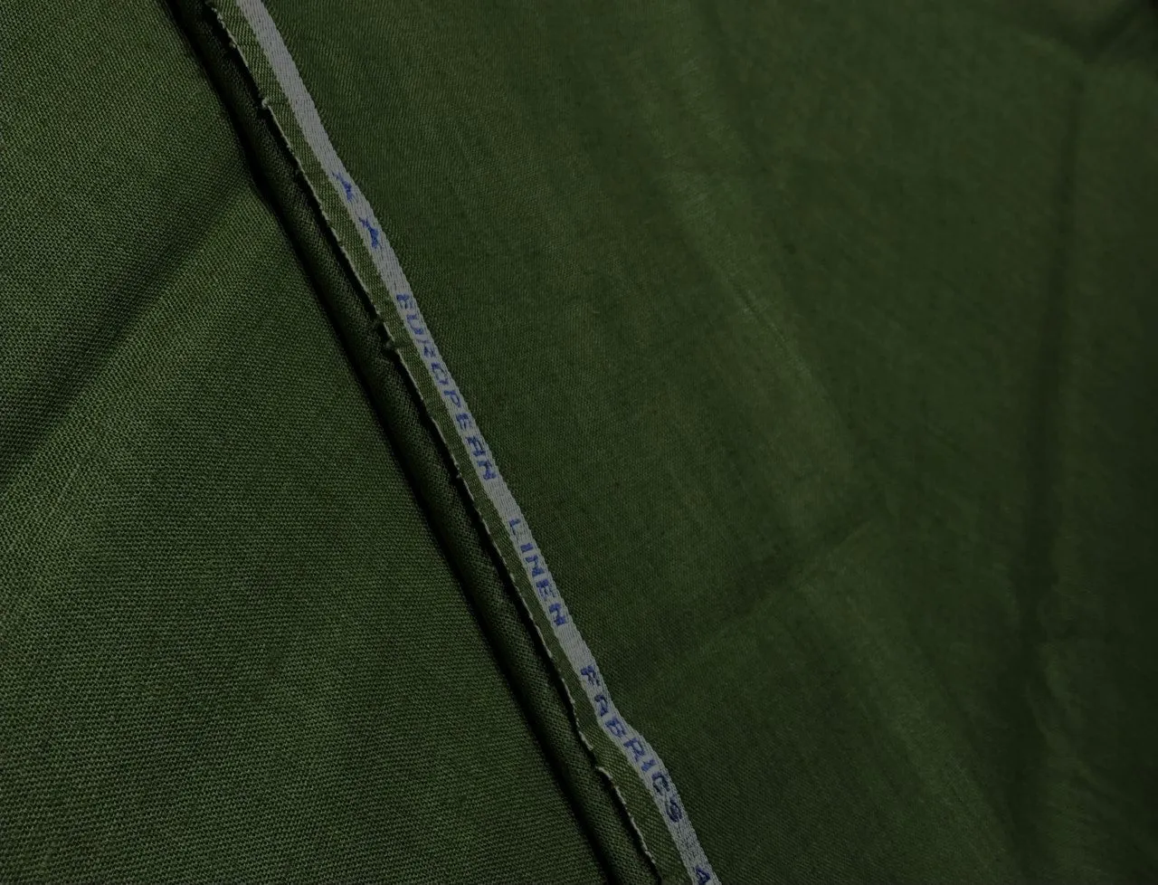 100% linen  40 LEA 58" wide available in 7 colors BRICK RED/INK BLUE/MOSS GREEN/BROWN/BLACK/PINKISH REDXBLUE/SAND/DARK MUSTARD AND HUNTER GREEN