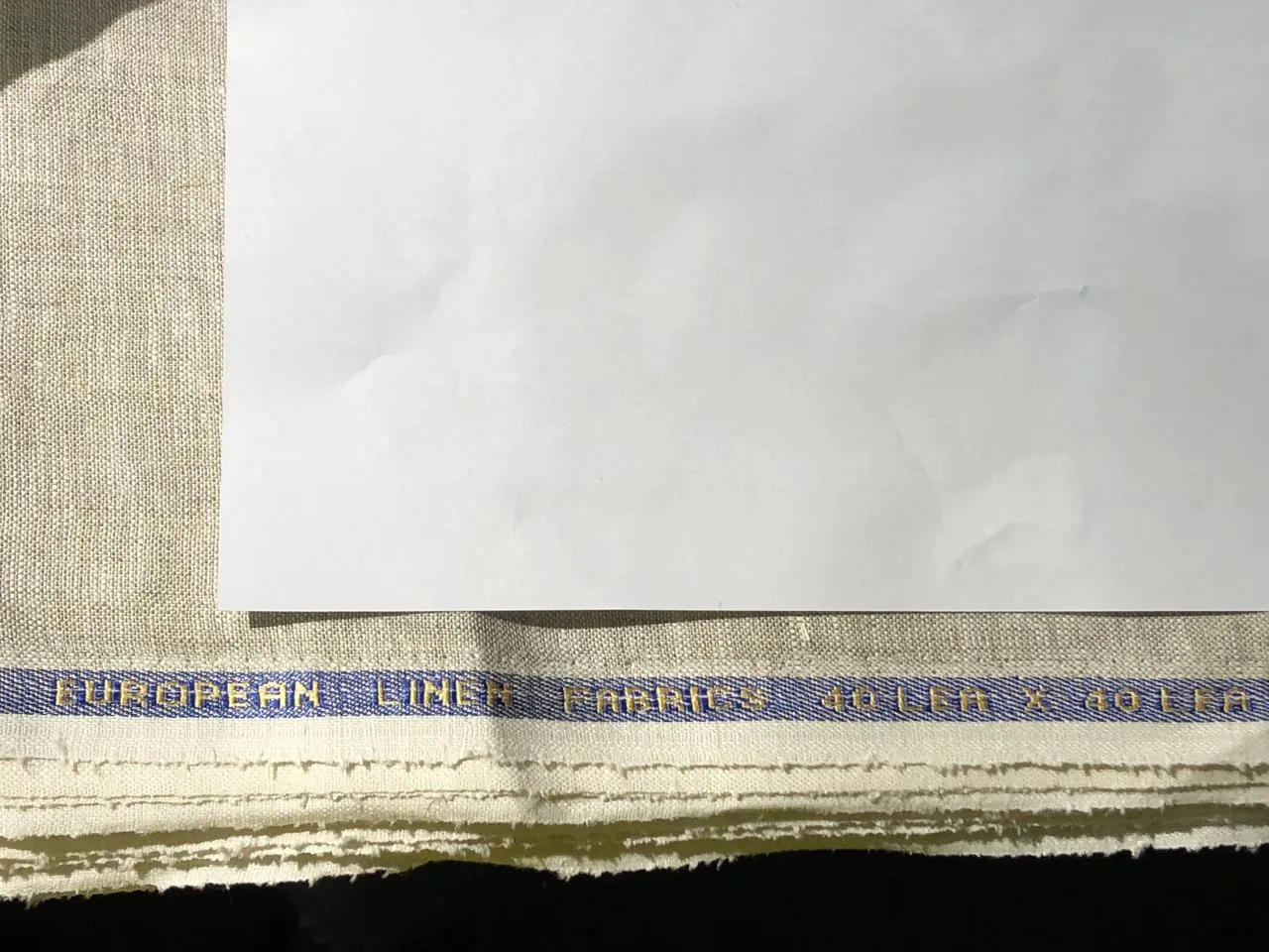 100% linen  40 LEA 58" wide available in 7 colors BRICK RED/INK BLUE/MOSS GREEN/BROWN/BLACK/PINKISH REDXBLUE/SAND/DARK MUSTARD AND HUNTER GREEN
