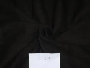 100 % PURE LINEN FABRIC black colour 54" wide [5896]