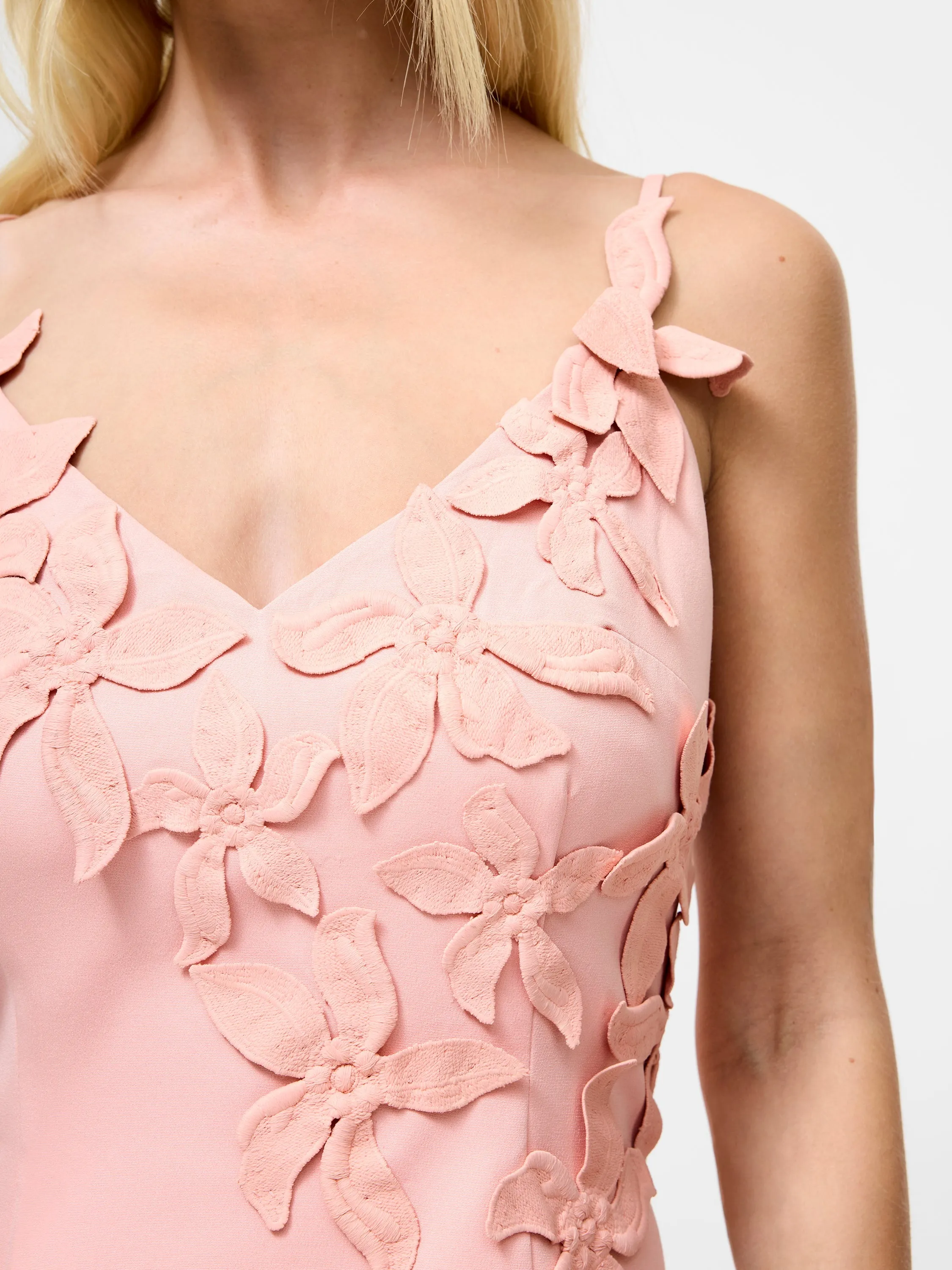 Antalaya Darcie Crepe Mini Dress