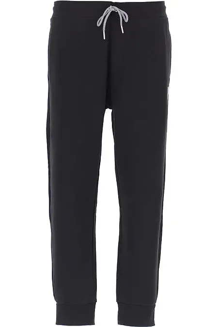 armani exchange black trousers