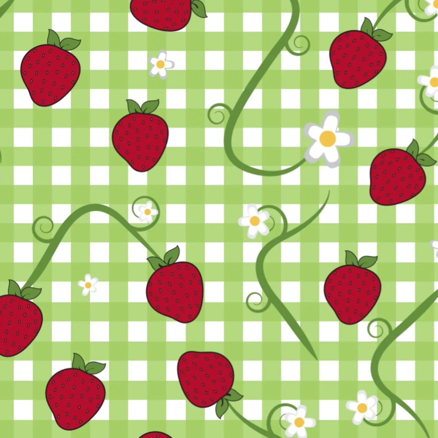 Berry Picnic Short Skirt With Pockets