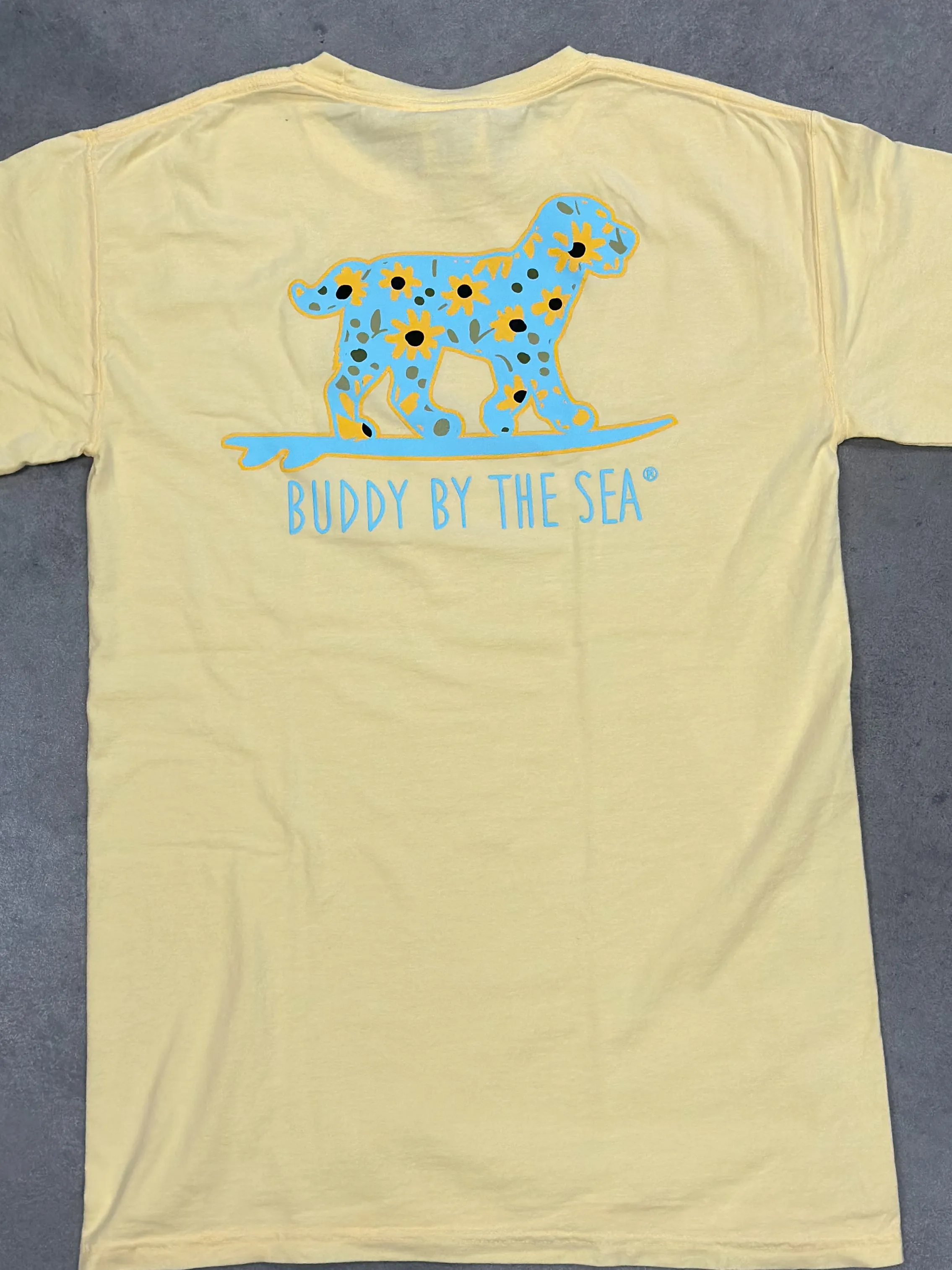 Buddy By The Sea Sunflower Tee