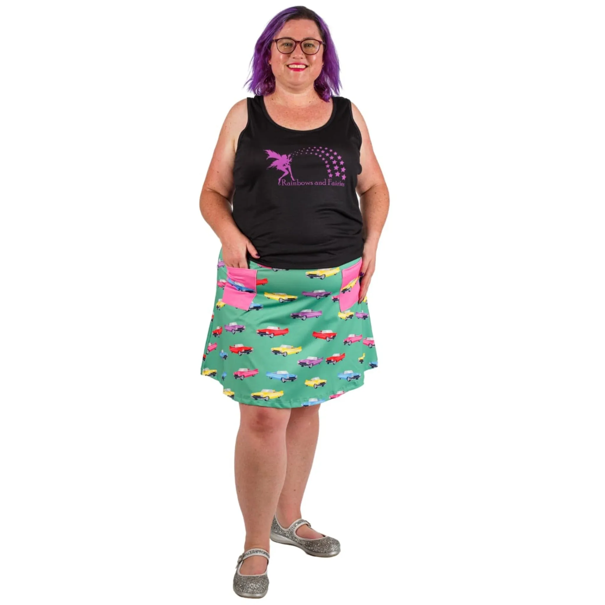 Cadillac Short Skirt With Pockets