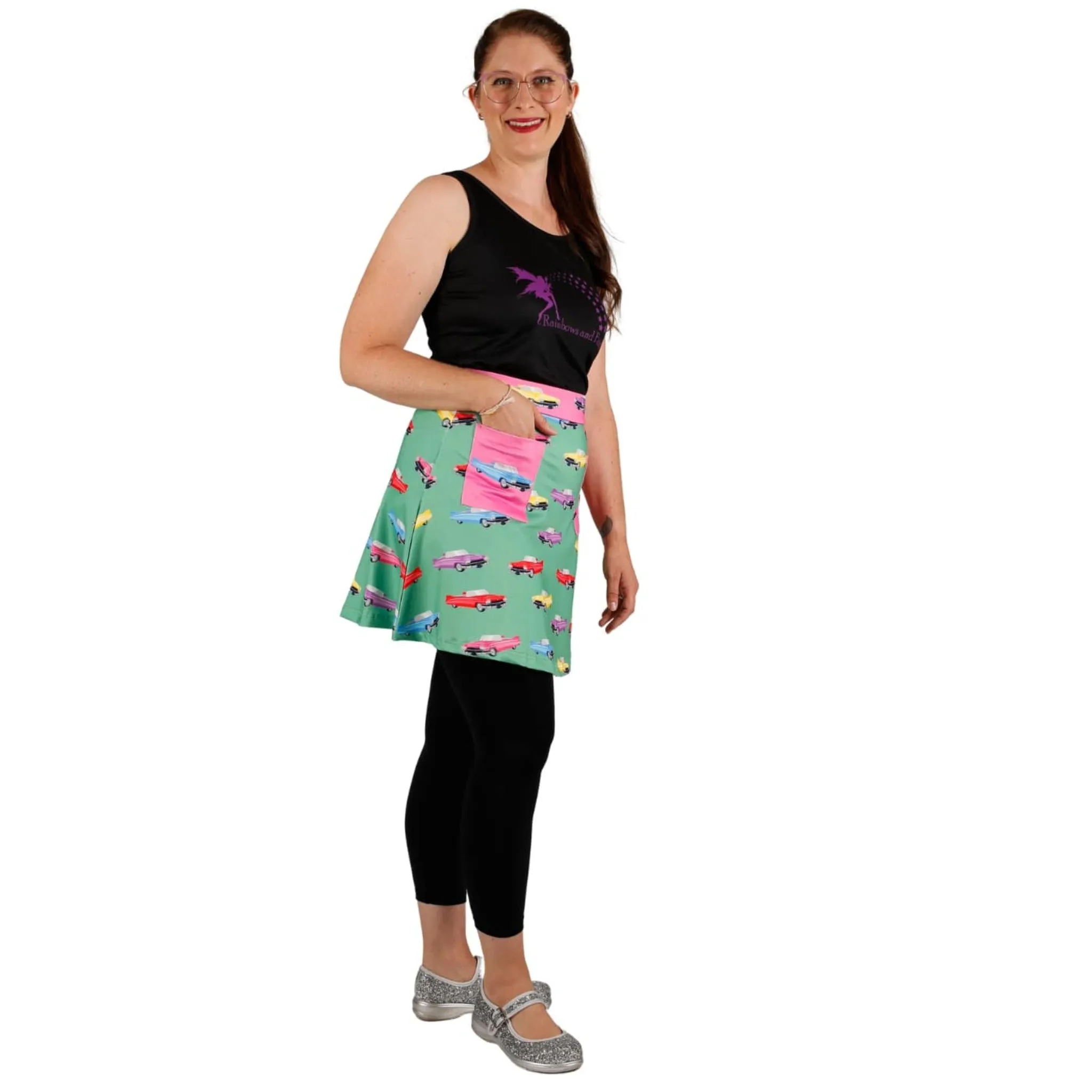 Cadillac Short Skirt With Pockets