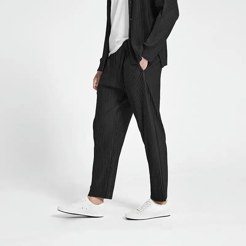 Casual Japanese Men's Ninth Pants