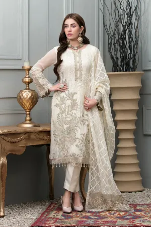 Chantilly by Tawakkal Semi Stitched 3 Piece Chiffon Collection'2022-C-5994-ii