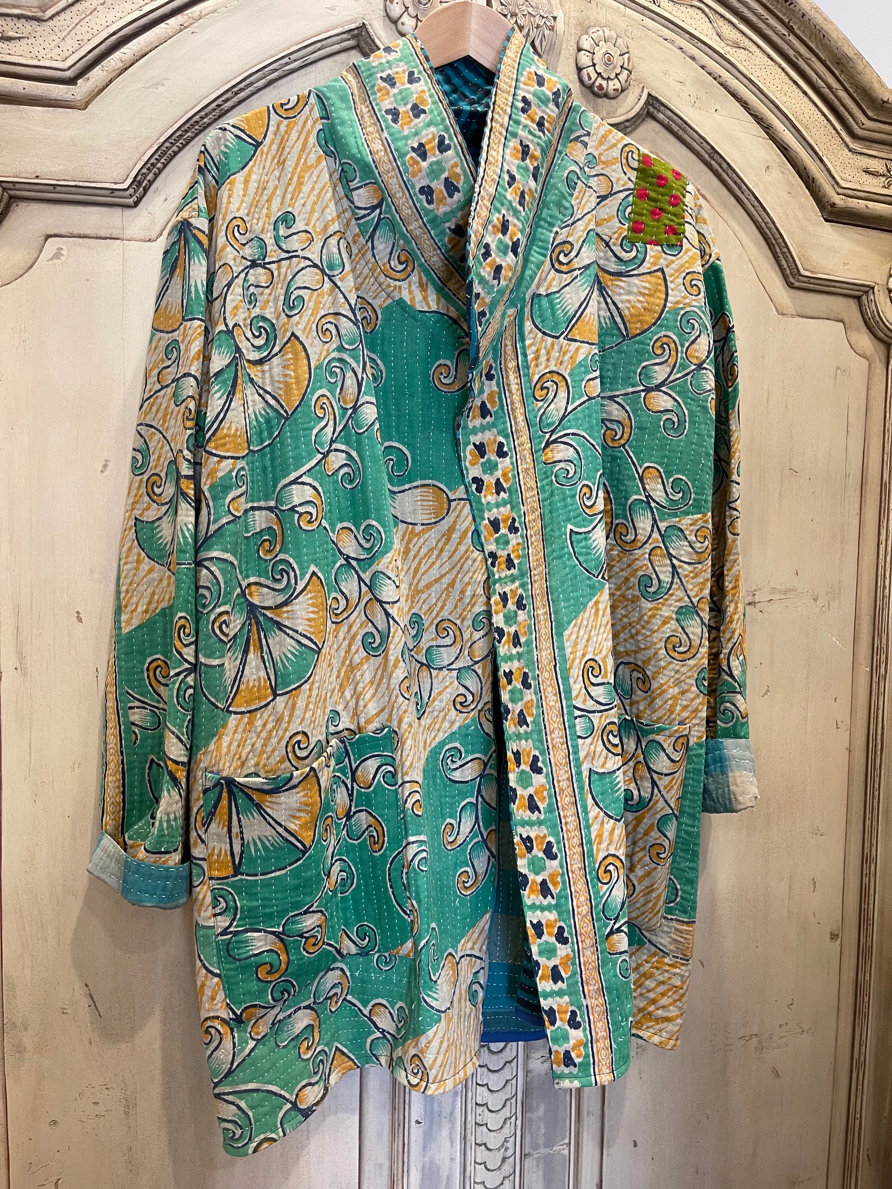 Cocoon Jacket - Jade Summer