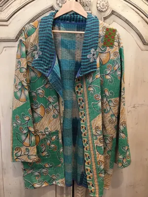 Cocoon Jacket - Jade Summer