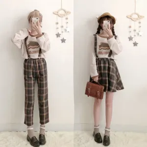 Cute Shirt  Skirt/Pants Outfit AD10083