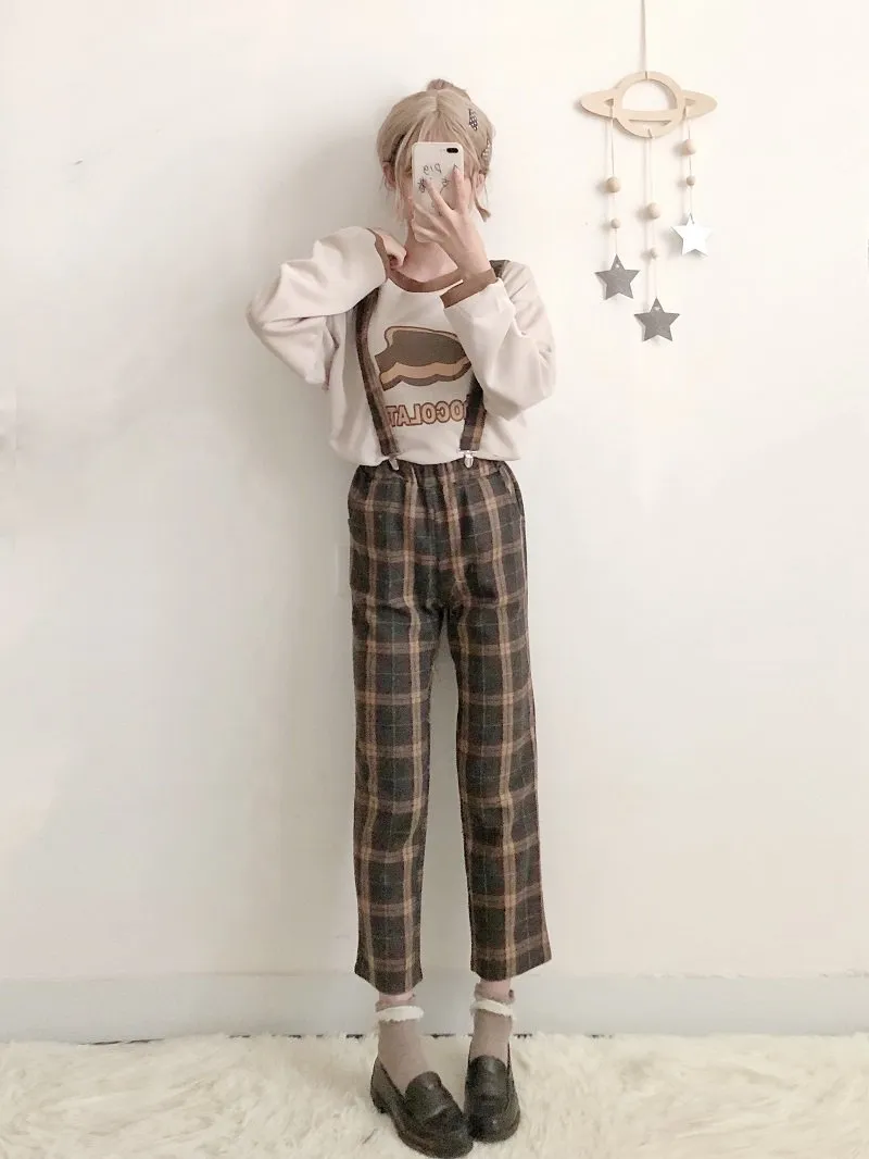Cute Shirt  Skirt/Pants Outfit AD10083