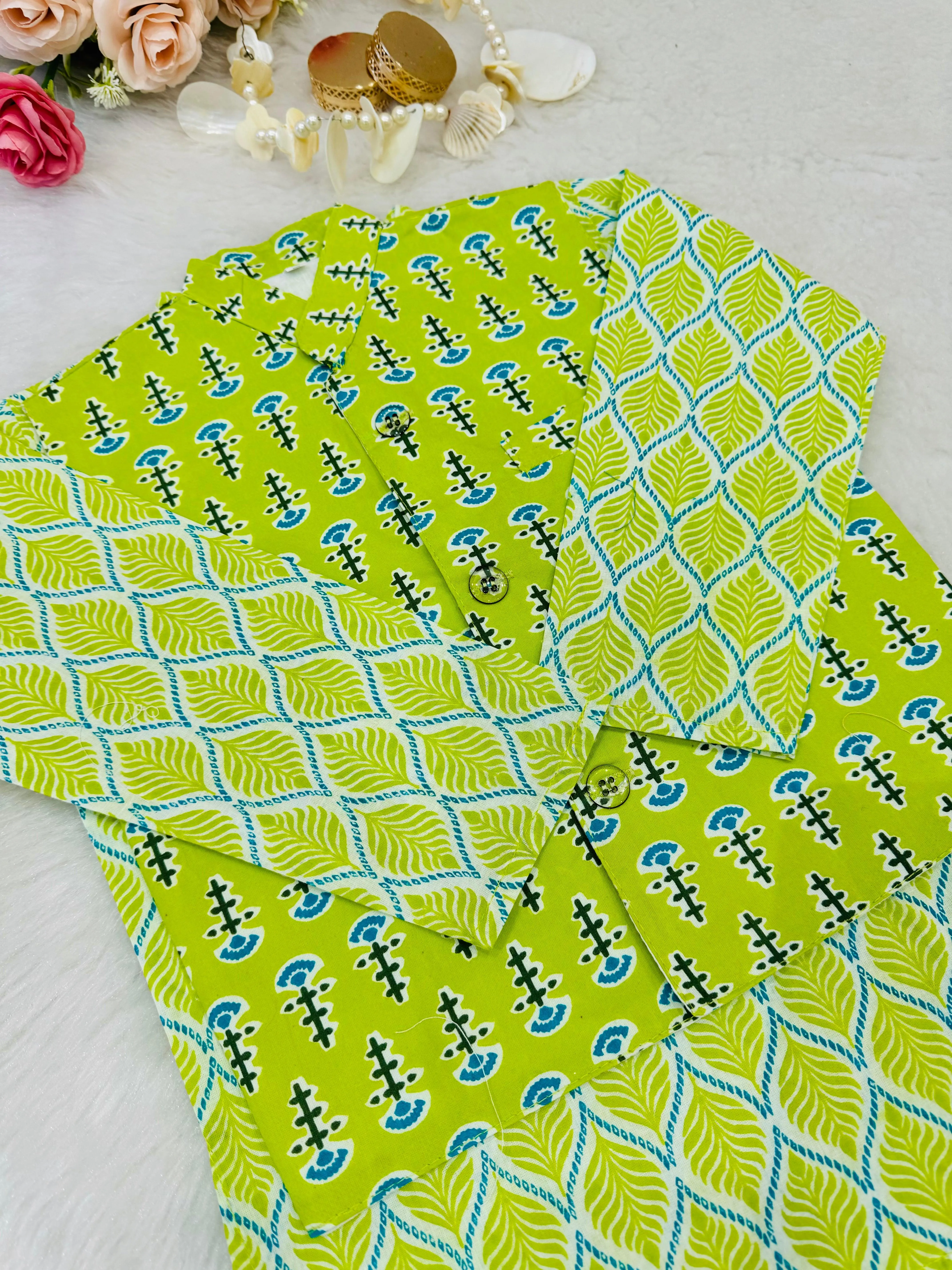 DesiFolk Boys Kurta jacket set
