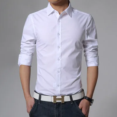 French Dress Shirt Formal Tuxedo Shirts