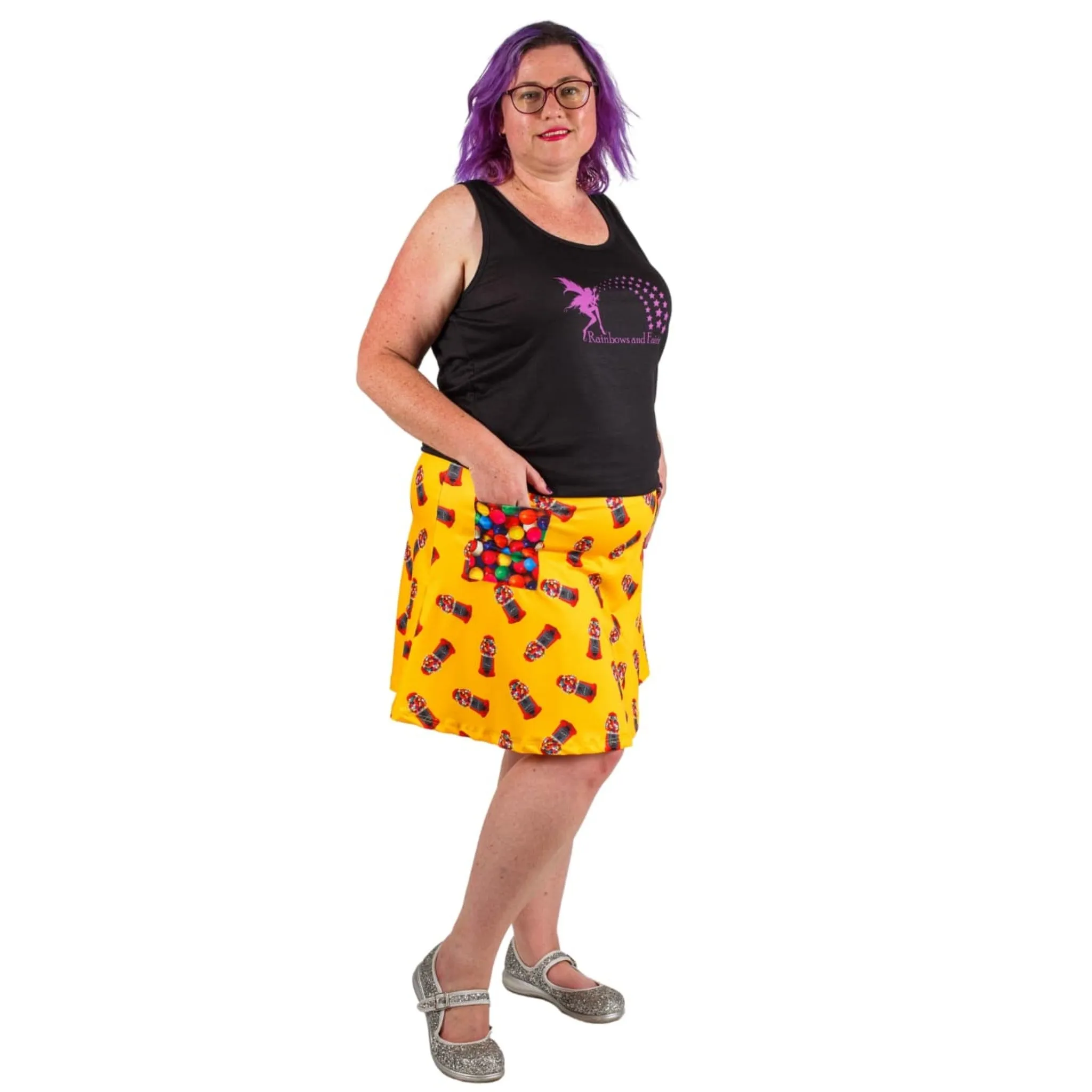 Gumball Short Skirt With Pockets