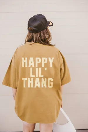 Happy Lil Thang Oversized Graphic Tee