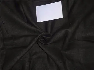 Heavy Linen Dark Grey Color Fabric 58&quot; Cut Length of 2.10 yards