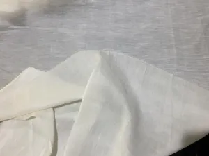 ivory linen satin 58” width