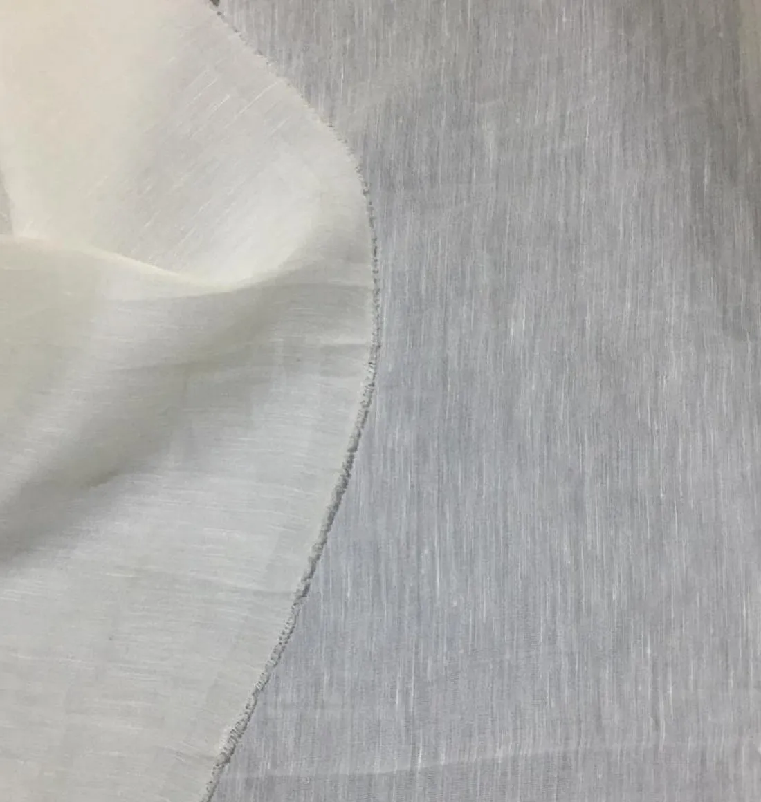 ivory linen satin 58” width
