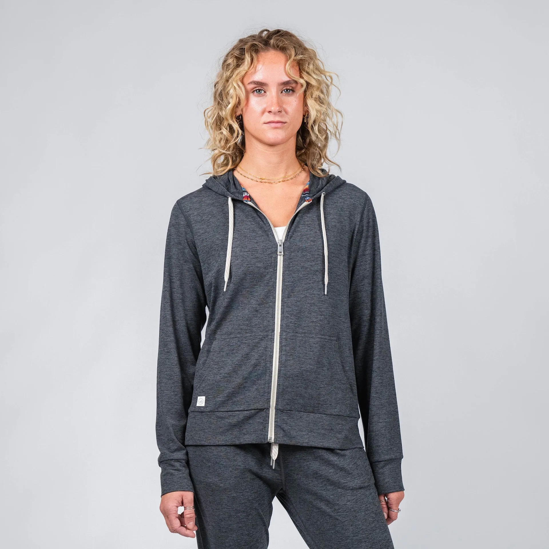 Kozie Zip-Hoodie - Charcoal