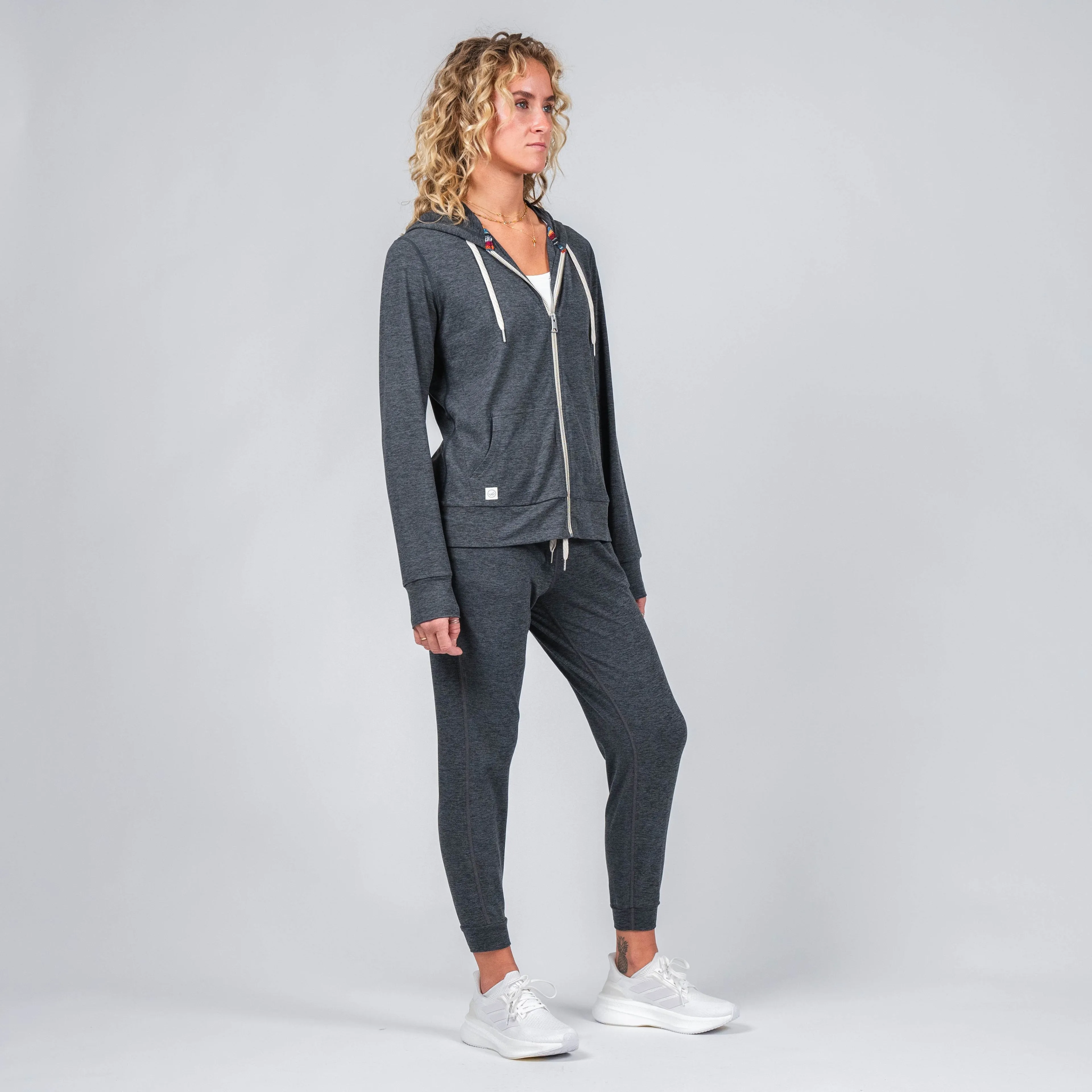 Kozie Zip-Hoodie - Charcoal