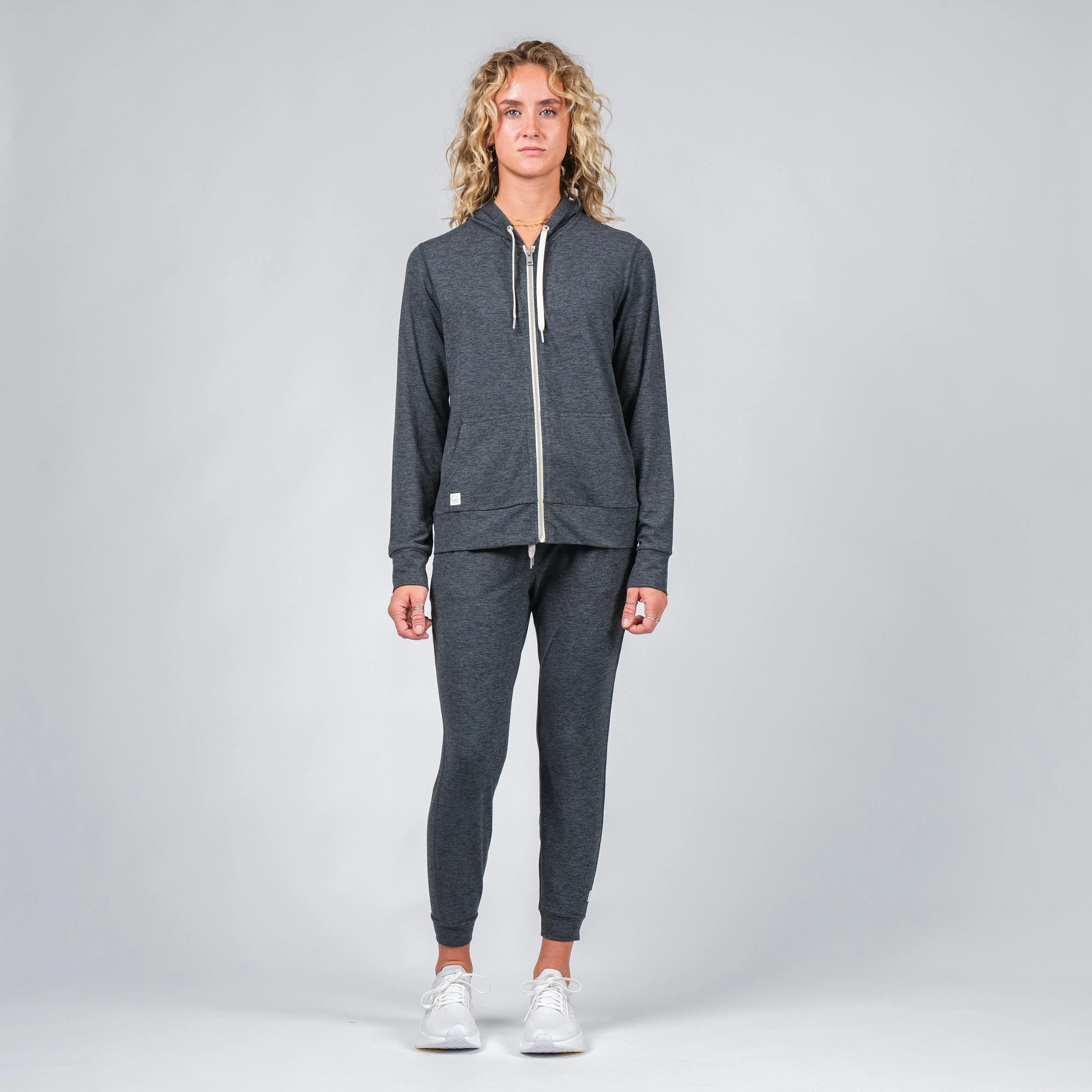 Kozie Zip-Hoodie - Charcoal