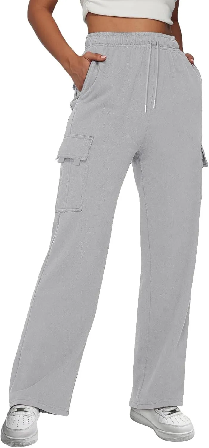 Linen Pants for Men Solid Color Casual Zipper Pocket Colorblock Loose Comfy Sweatpants Trousers for Men Green