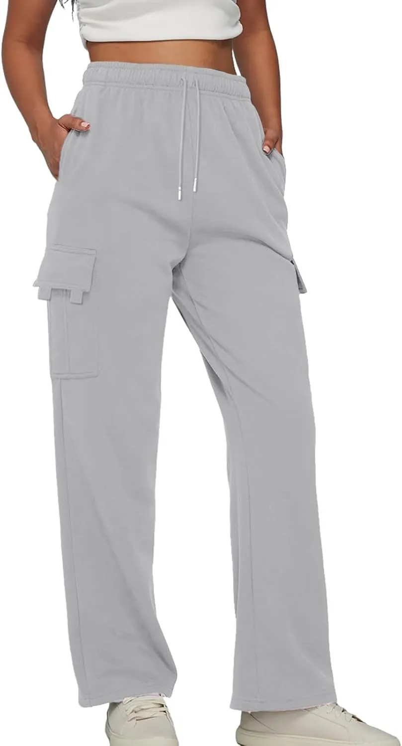 Linen Pants for Men Solid Color Casual Zipper Pocket Colorblock Loose Comfy Sweatpants Trousers for Men Green