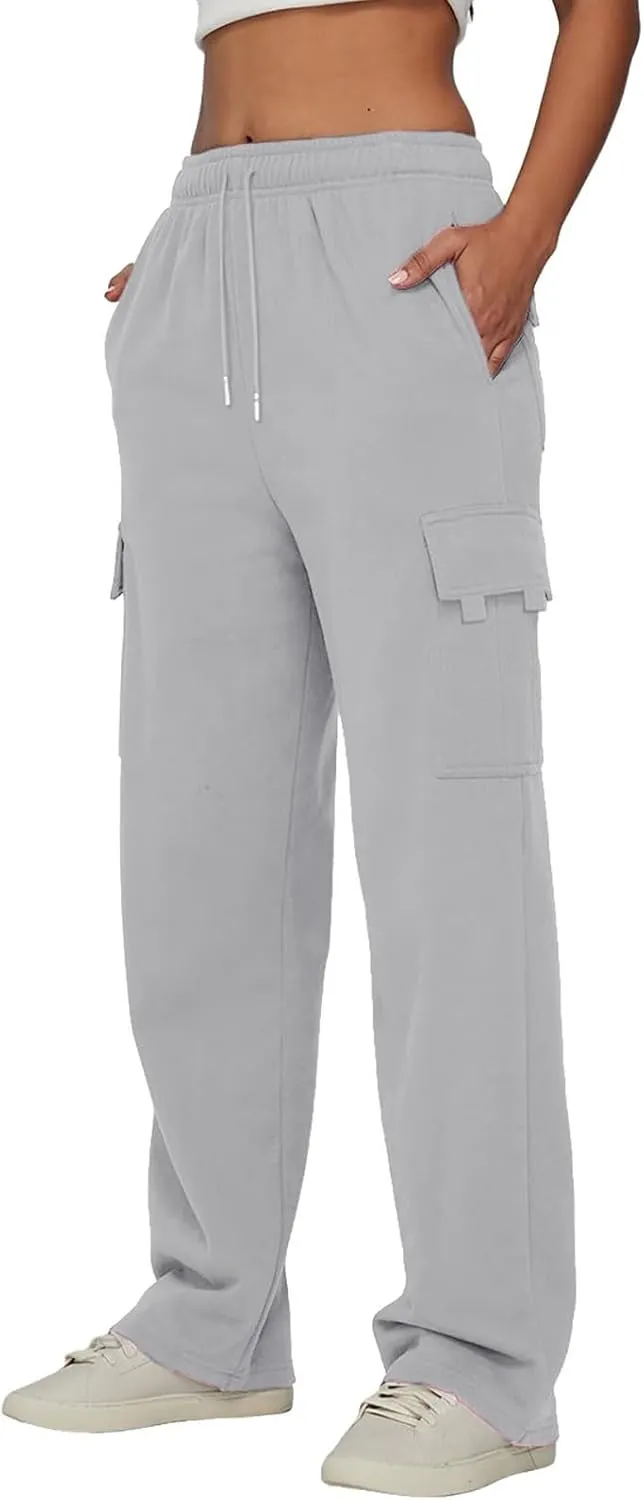 Linen Pants for Men Solid Color Casual Zipper Pocket Colorblock Loose Comfy Sweatpants Trousers for Men Green