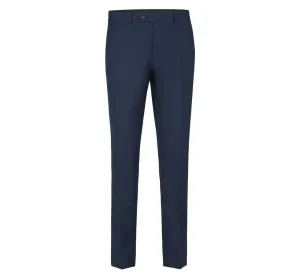 Navy Flat Front Pants