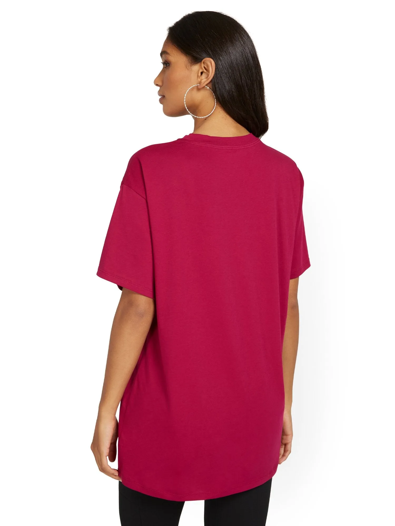 New York Oversized Graphic Tee