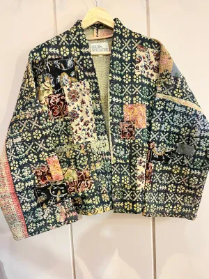 Penny Patchwork Kantha Jacket S/M 9