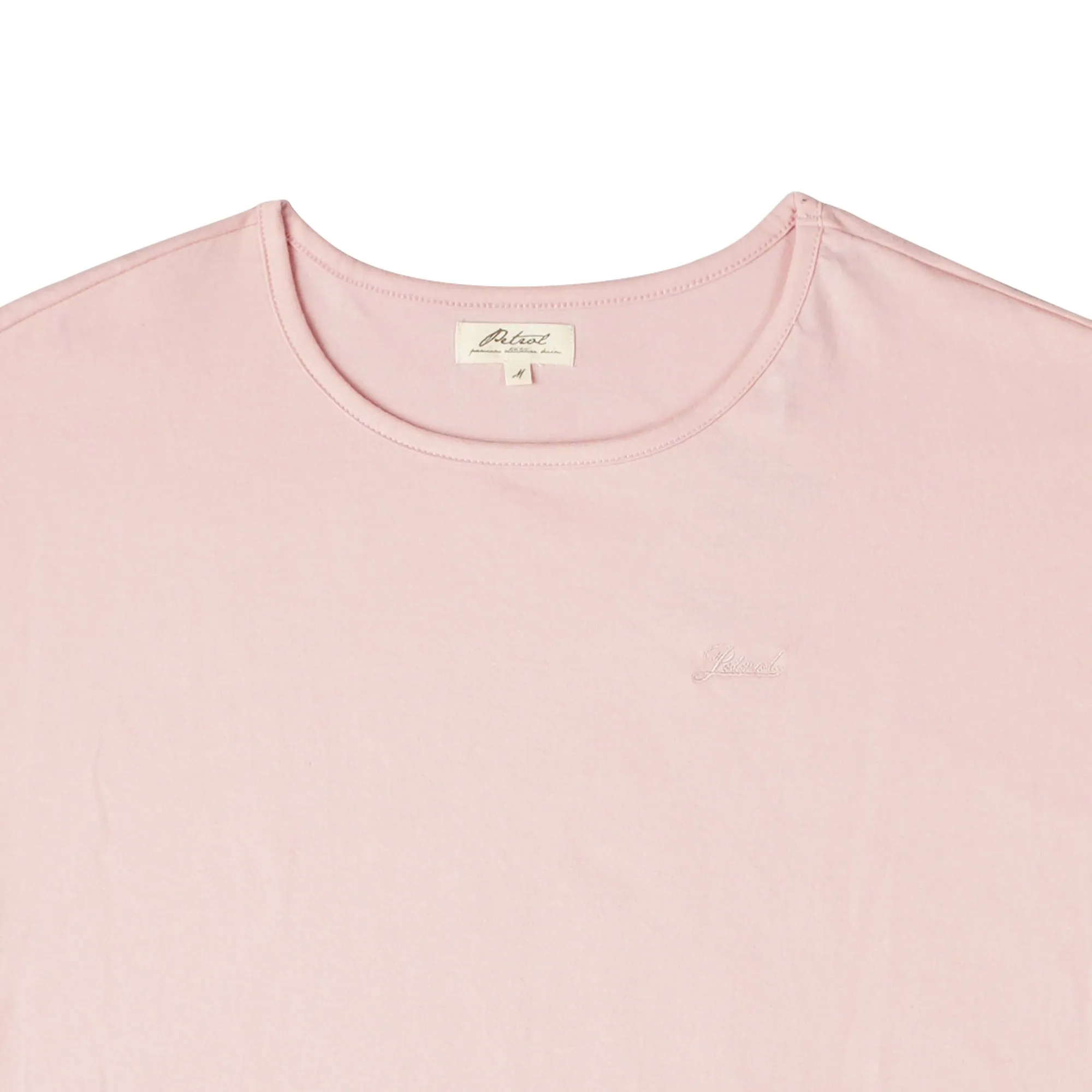 Petrol Ladies Basic Oversized Shirt CVC Jersey Fabric Trendy Fashion High Quality Apparel Comfortable Casual T-shirt For Women 150199 (Almond Blossom)