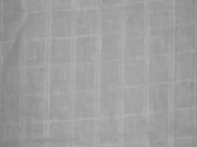 Pure White Colour~Chambray Linen~Plaids~Width 58&quot;,