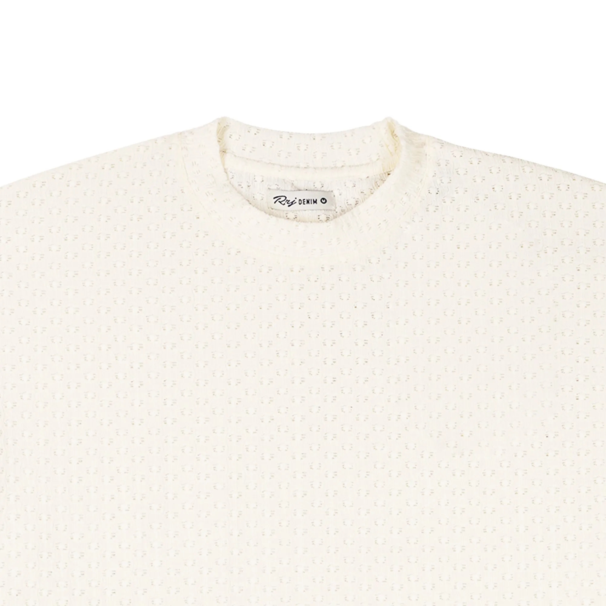 RRJ Basic Woven Ladies Boxy Fitting Shirt 144501 (Beige)