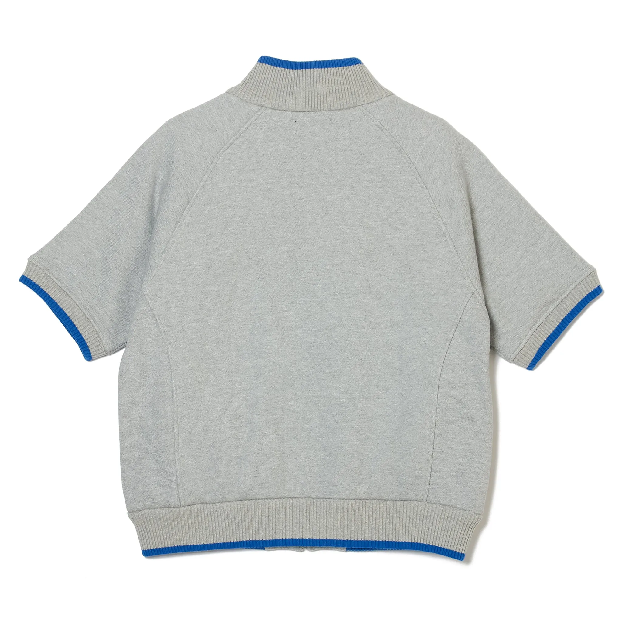 SPORTS ZIP UP TOPS / GREY