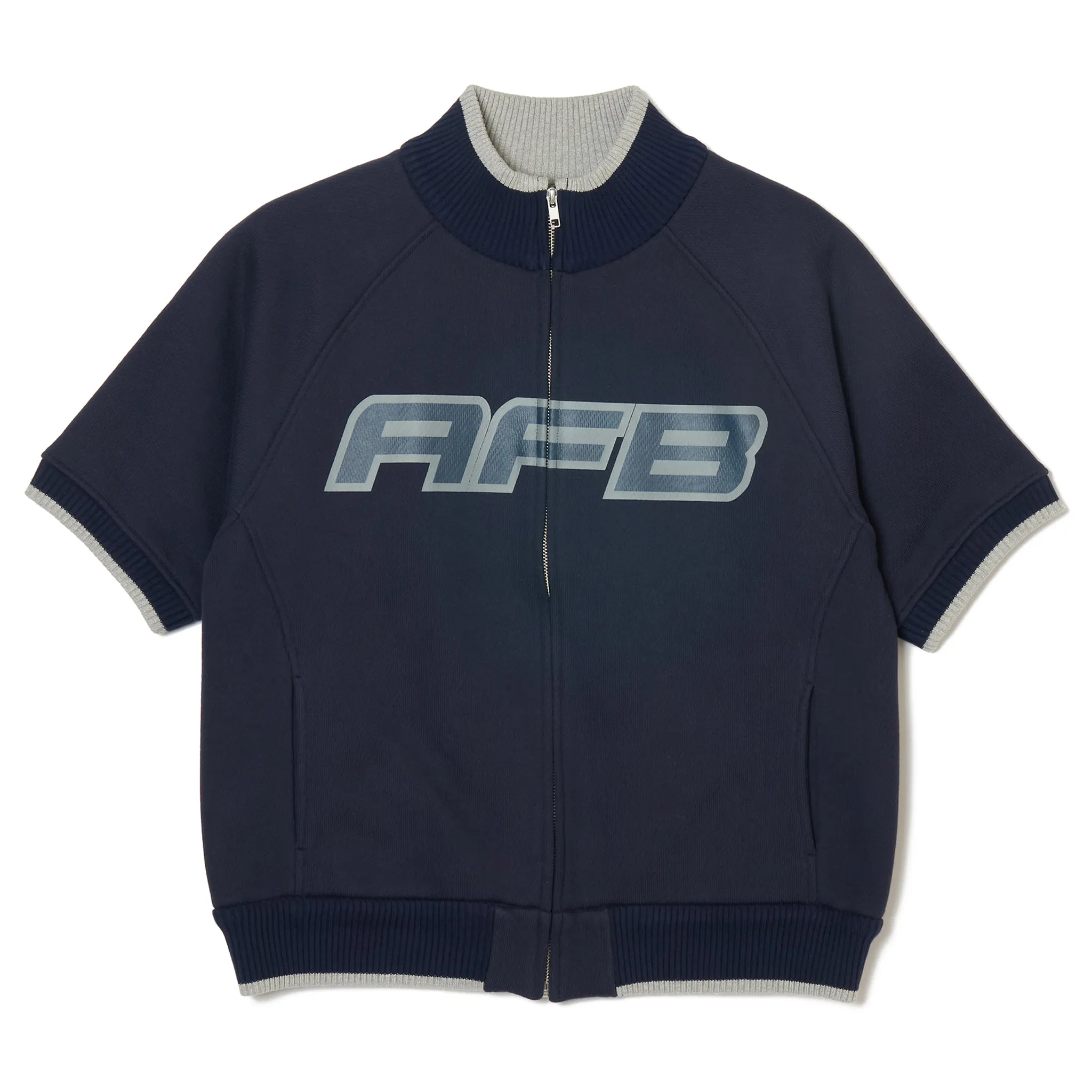 SPORTS ZIP UP TOPS / NAVY