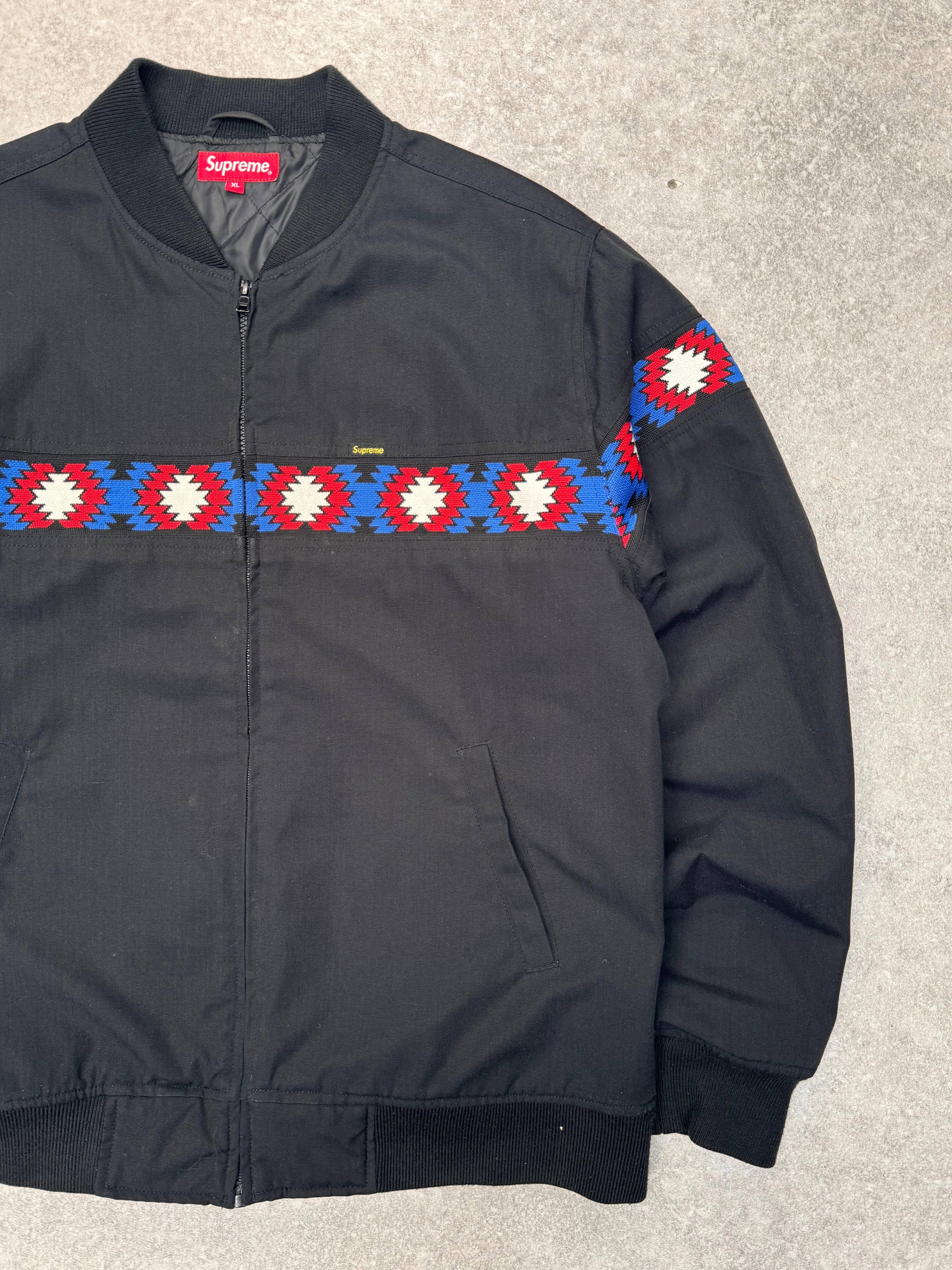 S/S 2017 Supreme Aztec Trail Bomber Jacket