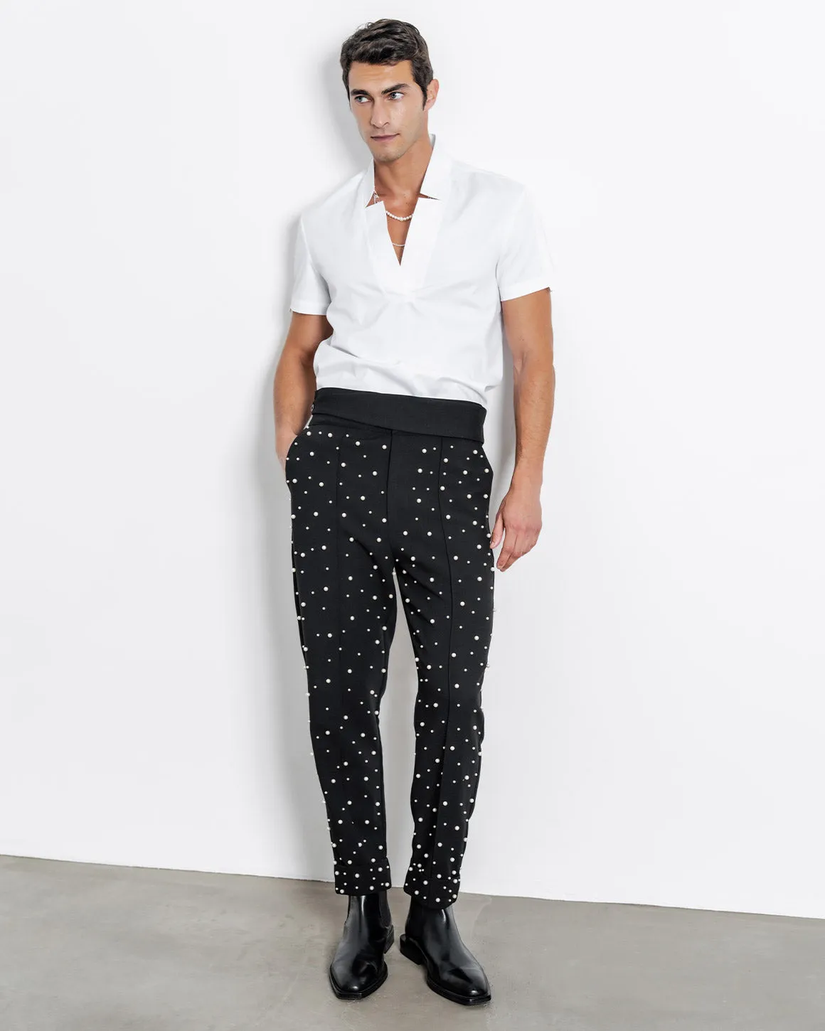 Star Neck Shirt