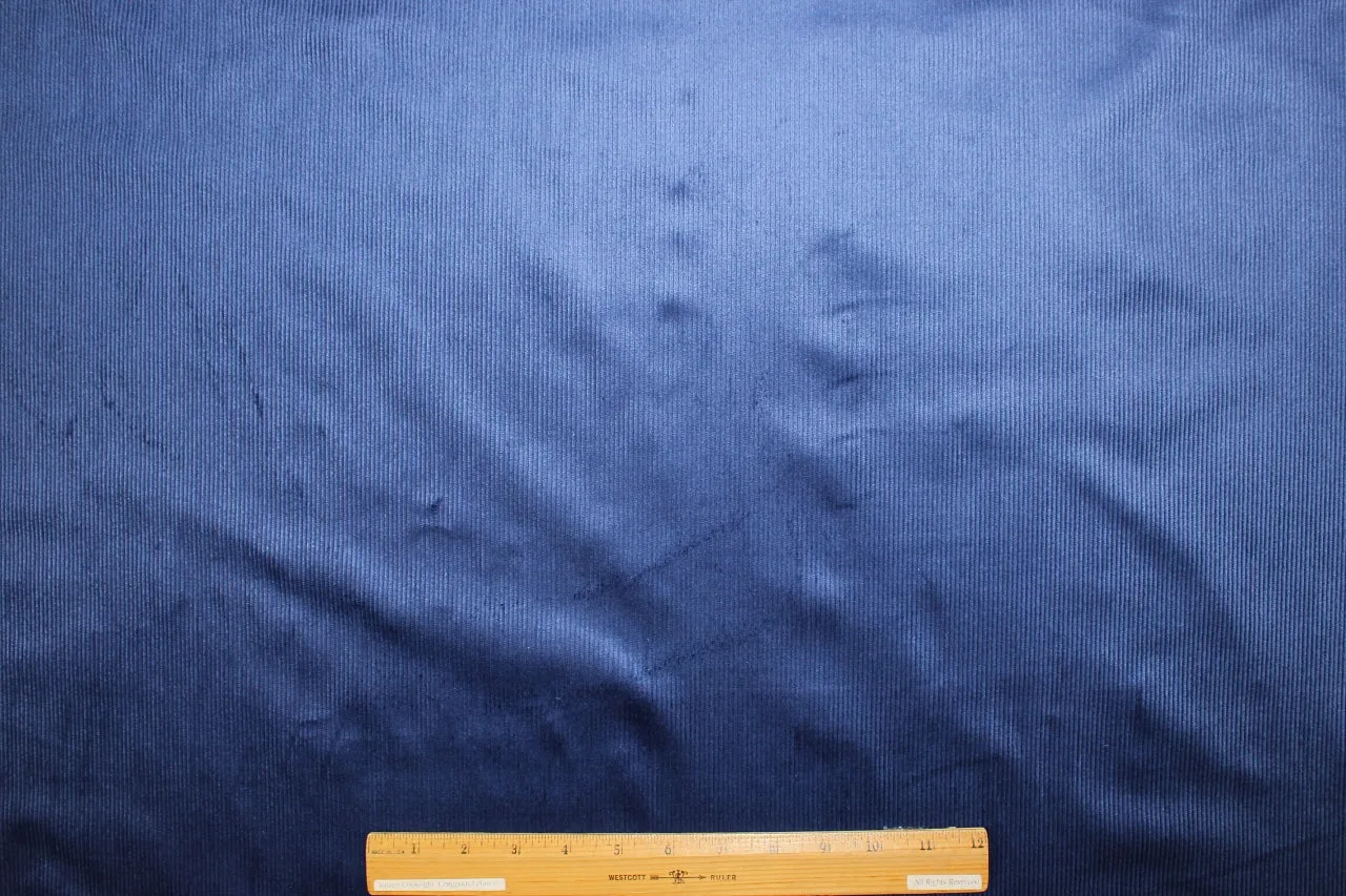 Stretch Medium Wale Corduroy - True Blue