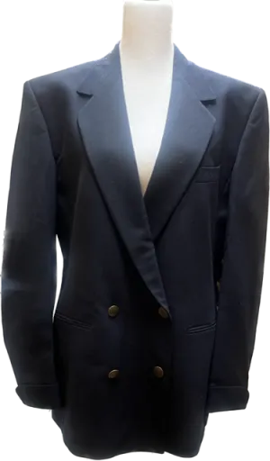 VINTAGE USAir Women's Double Breasted Blazer