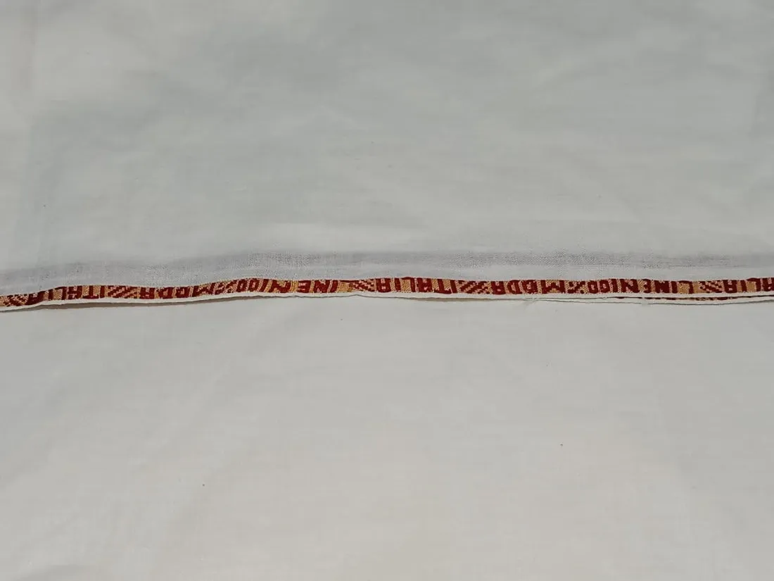 white linen 60 LEA MODA ITALIA 58" wide [12179]