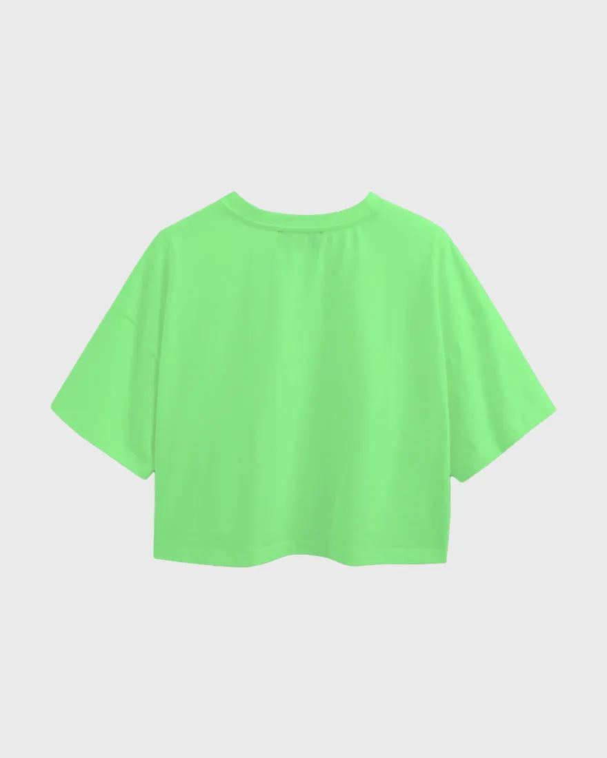 Womens Oversized Cropped TShirt Gaming Gta 3