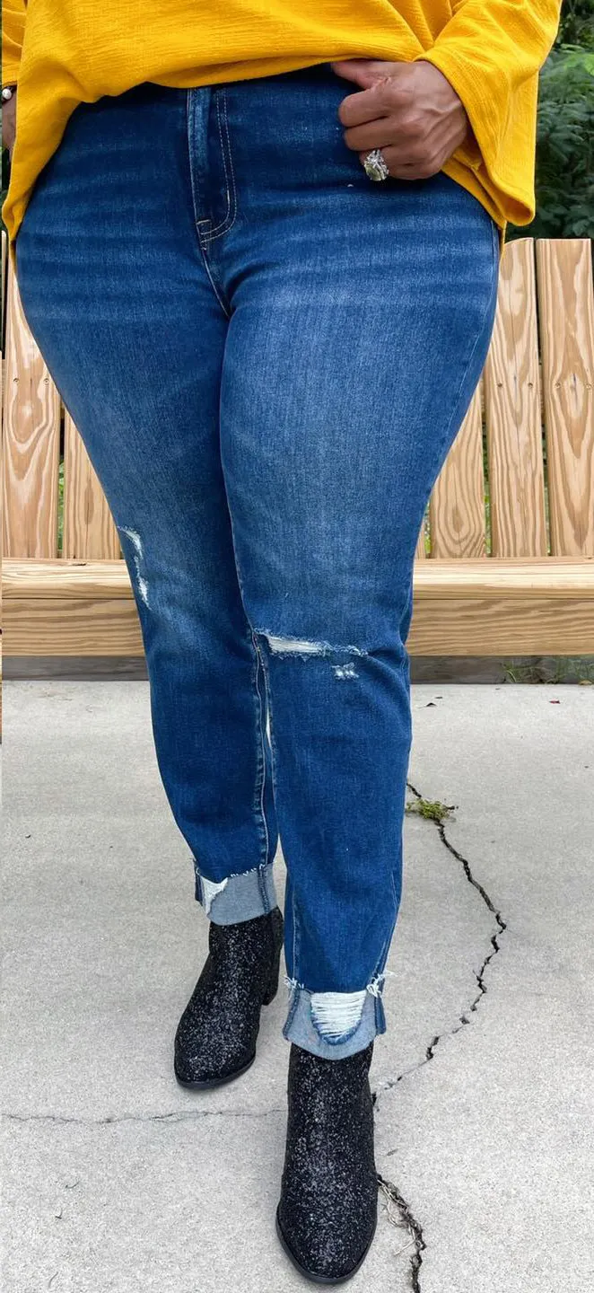 Zeke Clean Cut Crop High Rise Skinny by Vervet